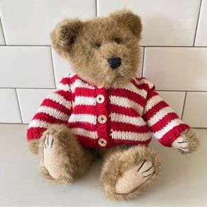 Retired Vintage Boyd Bear Named Waldo Bearsworth Stuffed Animal Plush Posable